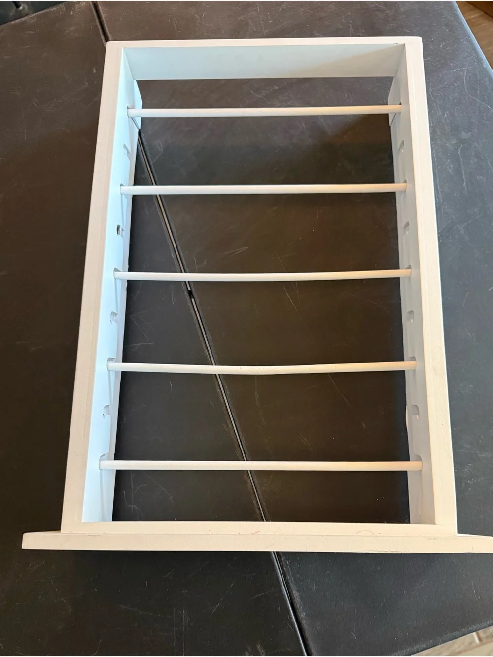 White Jewelry & Necklace Organizer Stand